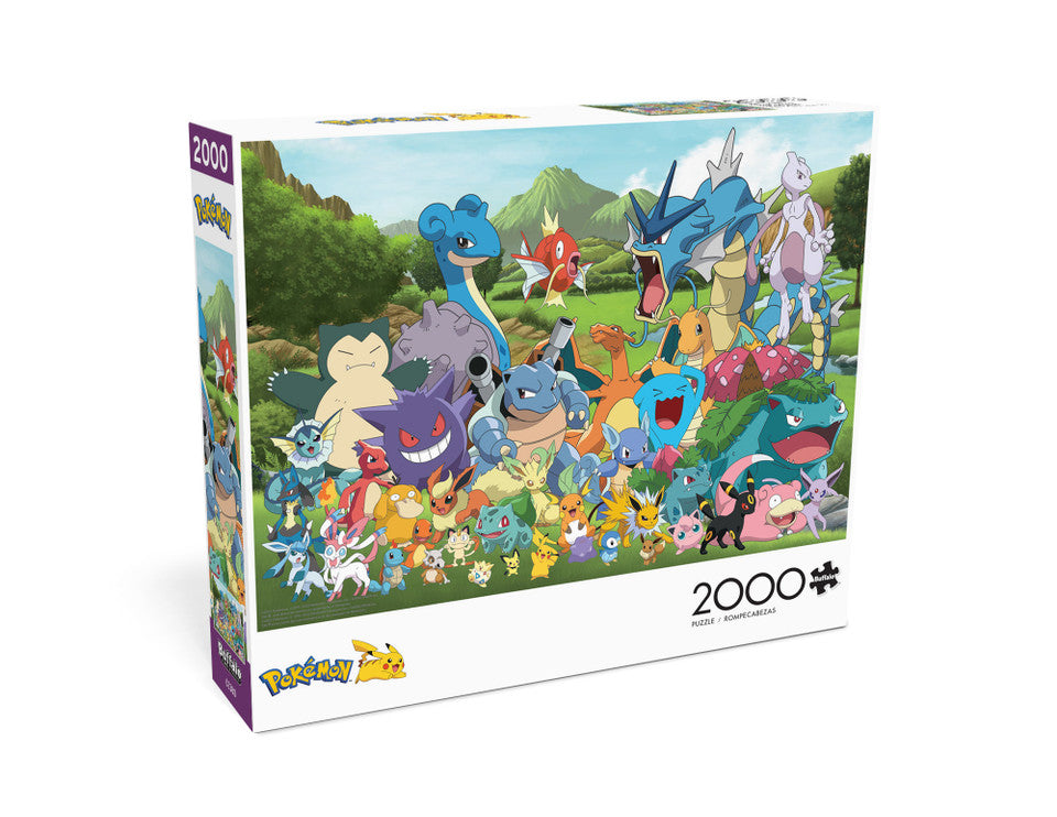 Pokemon - Pikachu vs. Mewtwo, 100 Pieces, Buffalo Games