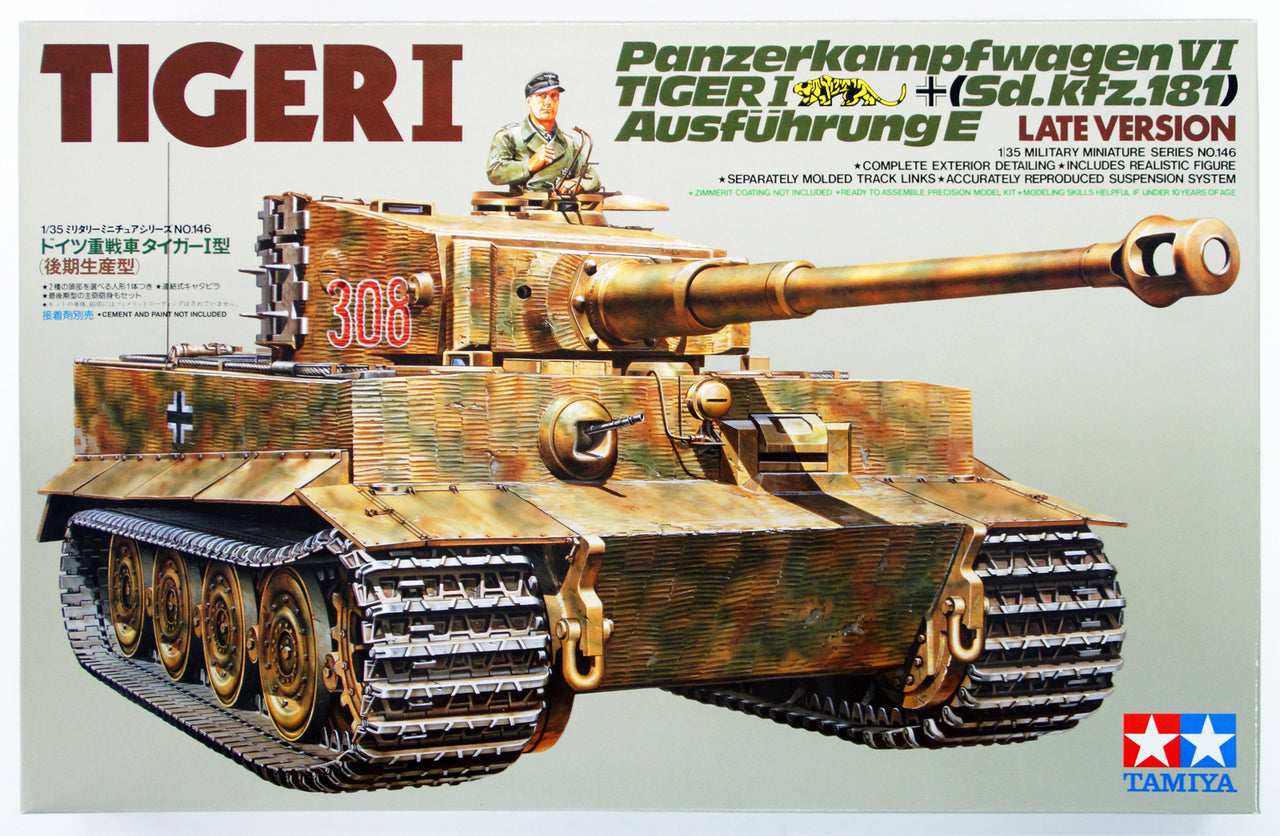 TIGER I HEAVY TANK LATE VERSION 1/35 – Hobby and Toy Central