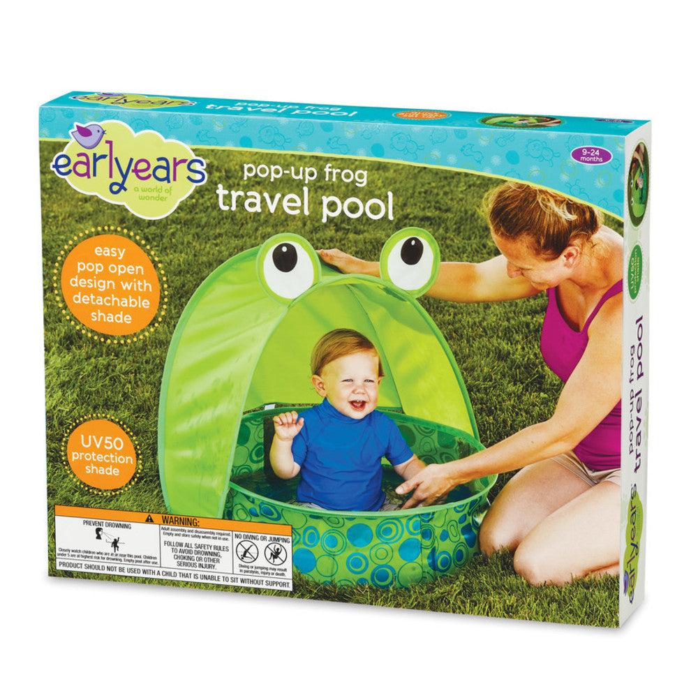 Pop-up Frog Travel Pool – Hobby and Toy Central