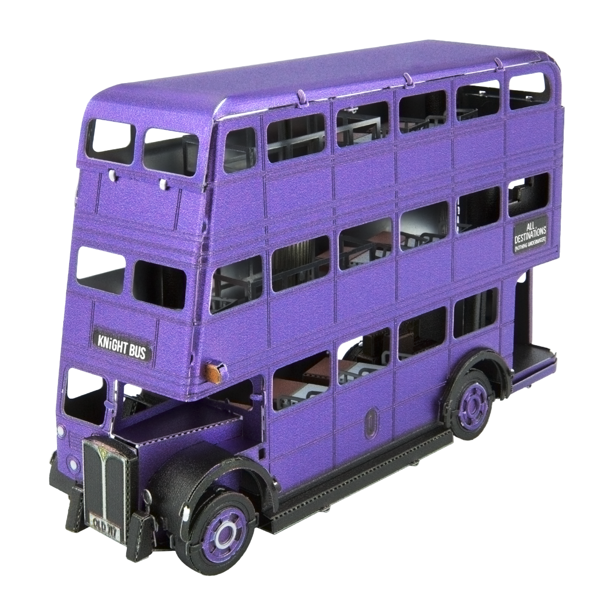 Purple sales bus toy