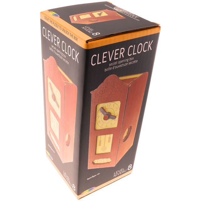 Clever Clock Secret Opening Box Level 8