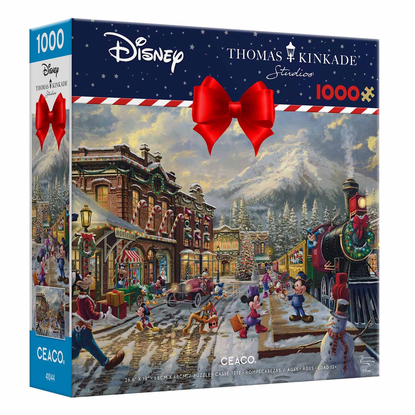 Mickey & Minnie Candy Cane Express 1000pc