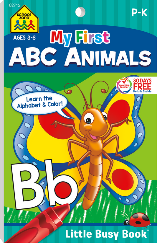 My First ABC Animals Coloring