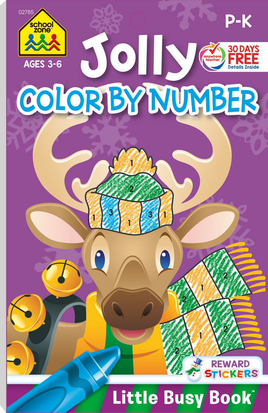 Jolly Color by Number P-K