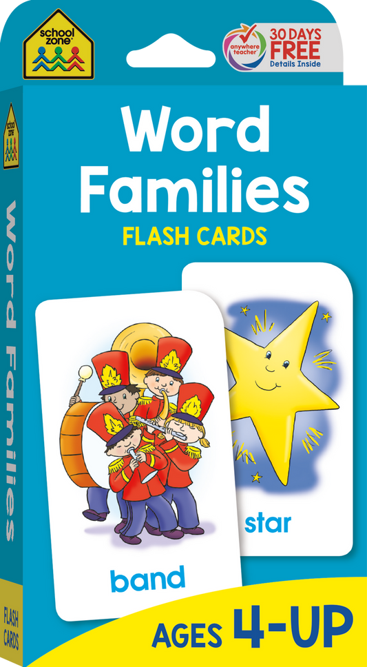 Word Families Flash Cards