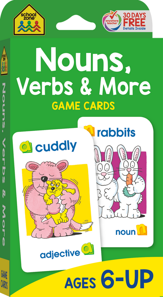 Nouns, Verbs, & More  Flashcards