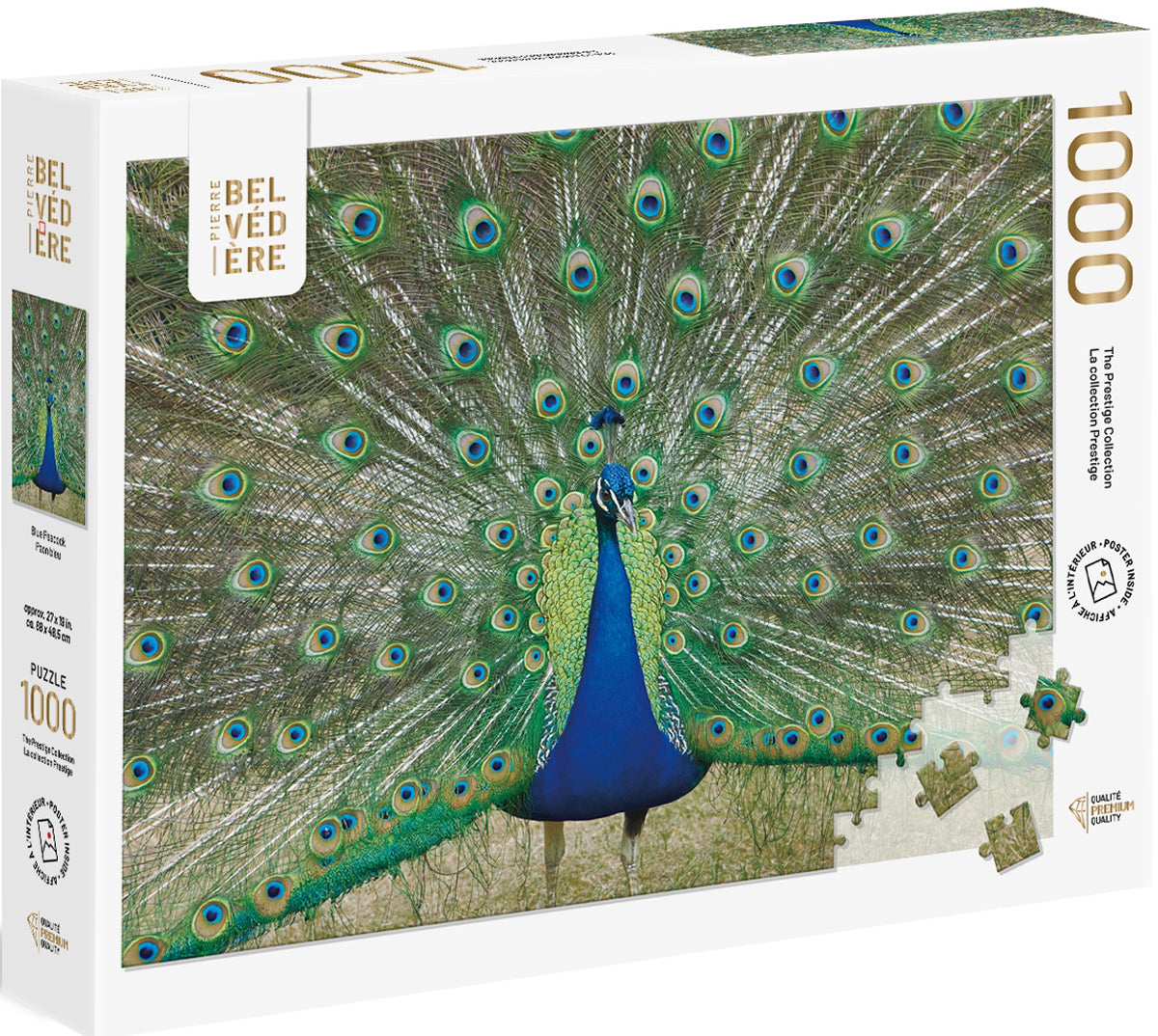 Blue Peacock 1000pc