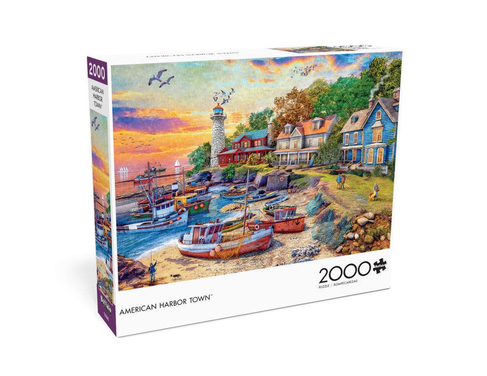 American Harbor Town 2000pc