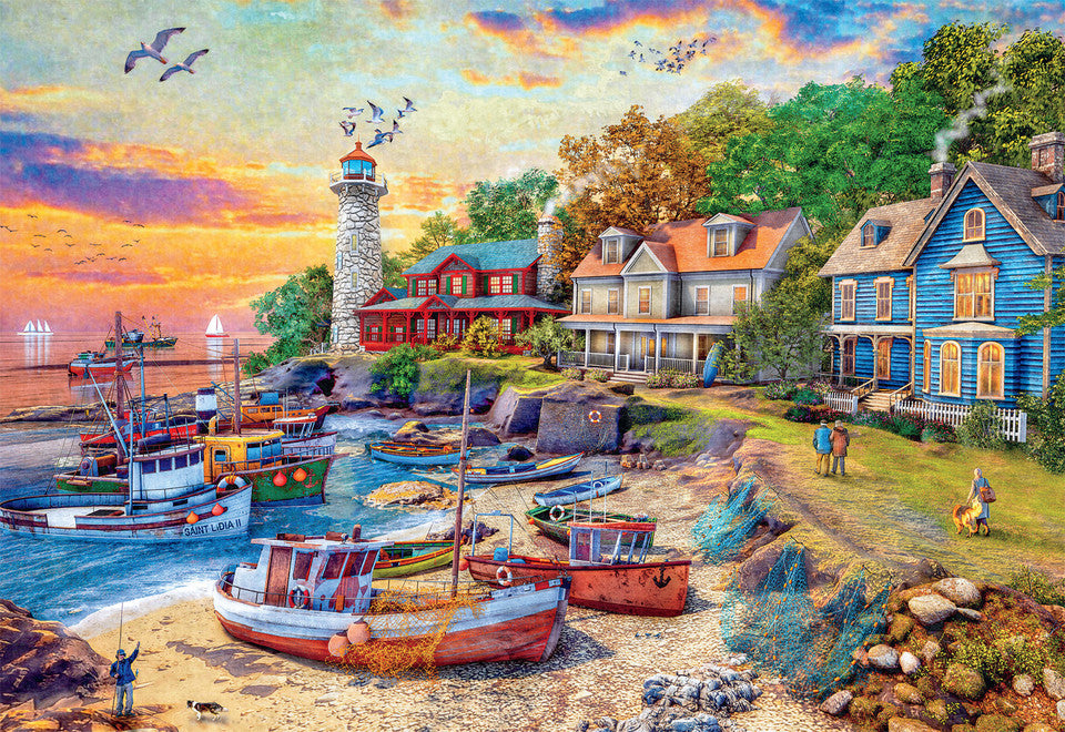 American Harbor Town 2000pc