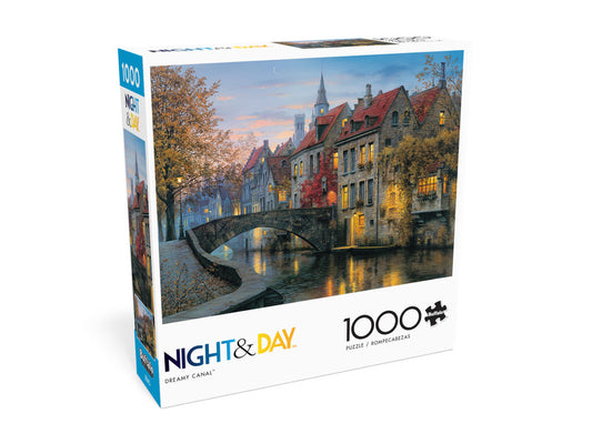 Night & Day Dreamy Canal 1000pc