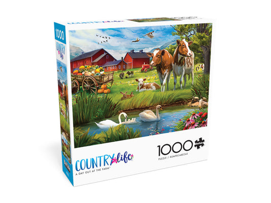 Country Life A Day Out at the Farm 1000pc