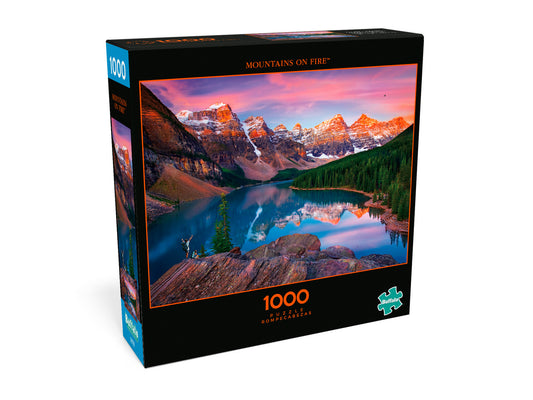 Mountains on Fire 1000pc