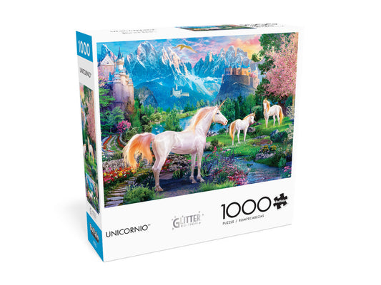 Unicornio Glitter 1000pc