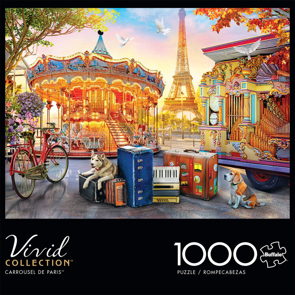 Vivid Collection Carrousel De Paris 1000pc