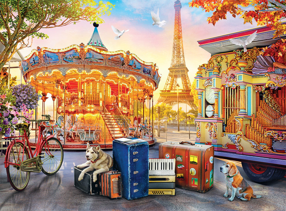 Vivid Collection Carrousel De Paris 1000pc