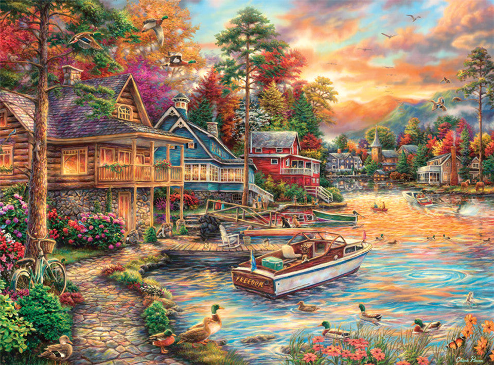 Chuck Pinson Freedom at the Lake 1000pc