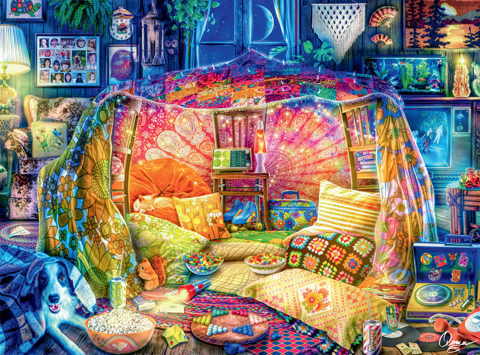 Aimee Stewart Blanket Fort 1979 1000pc