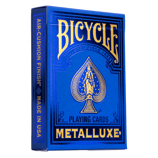 Bicycle Metalluxe Blue Playing Cards