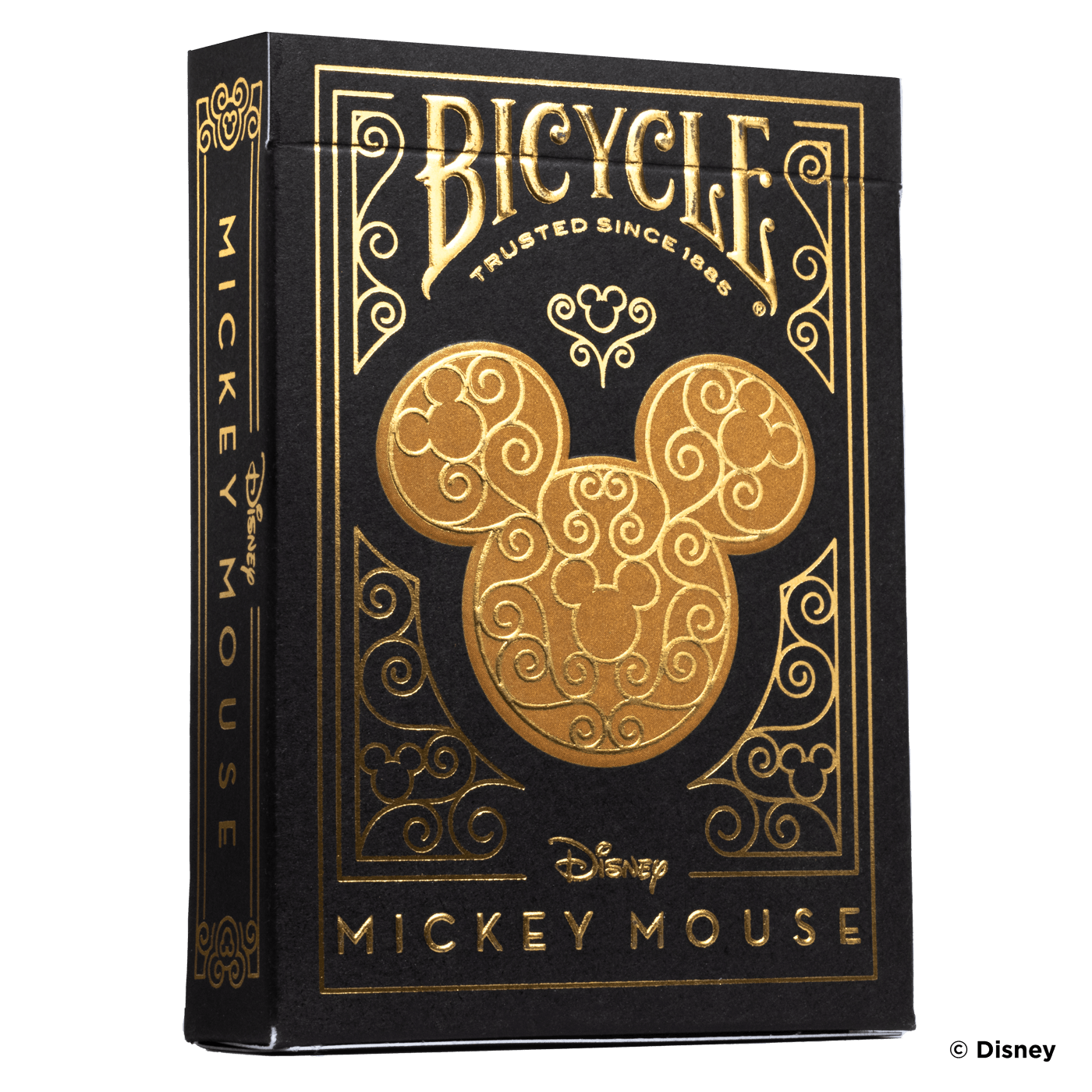 Bicycle Disney Black & Gold Mickey Playing Cards