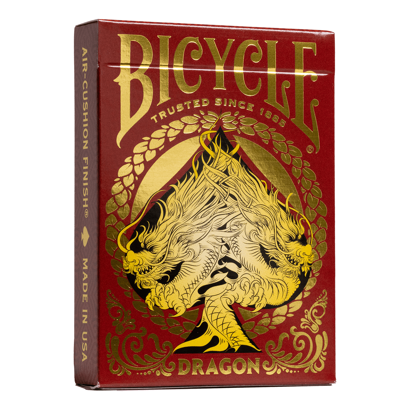 Bicycle Dragon Red Playing Cards