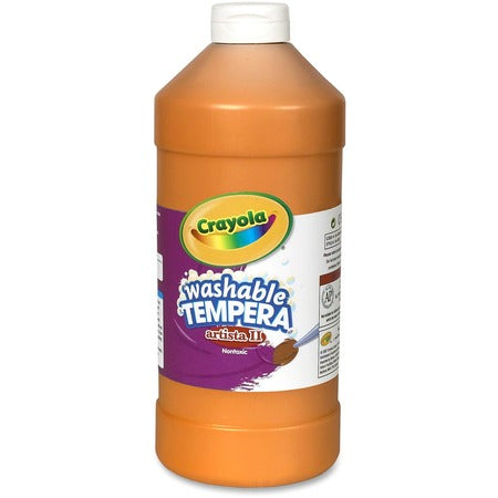 Washable Tempera non-toxic 32 fl oz. Orange