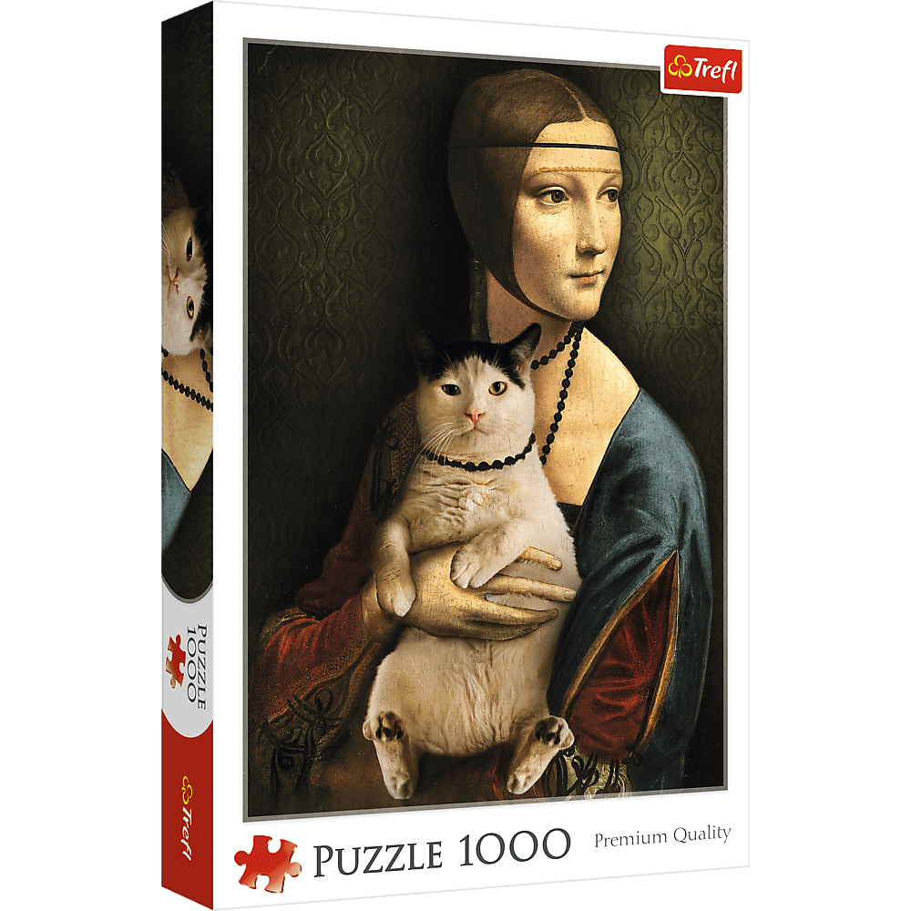 Lady with a Cat 1000pc