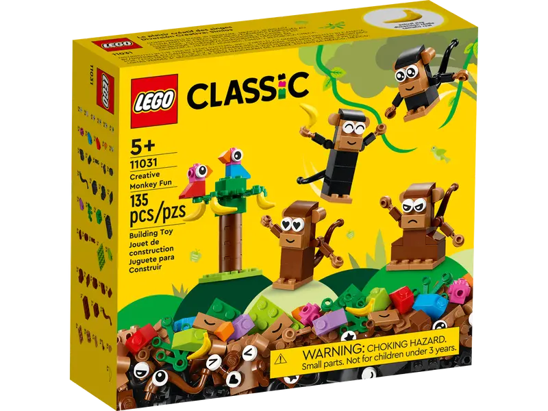 Classic Creative Monkey Fun 135pc