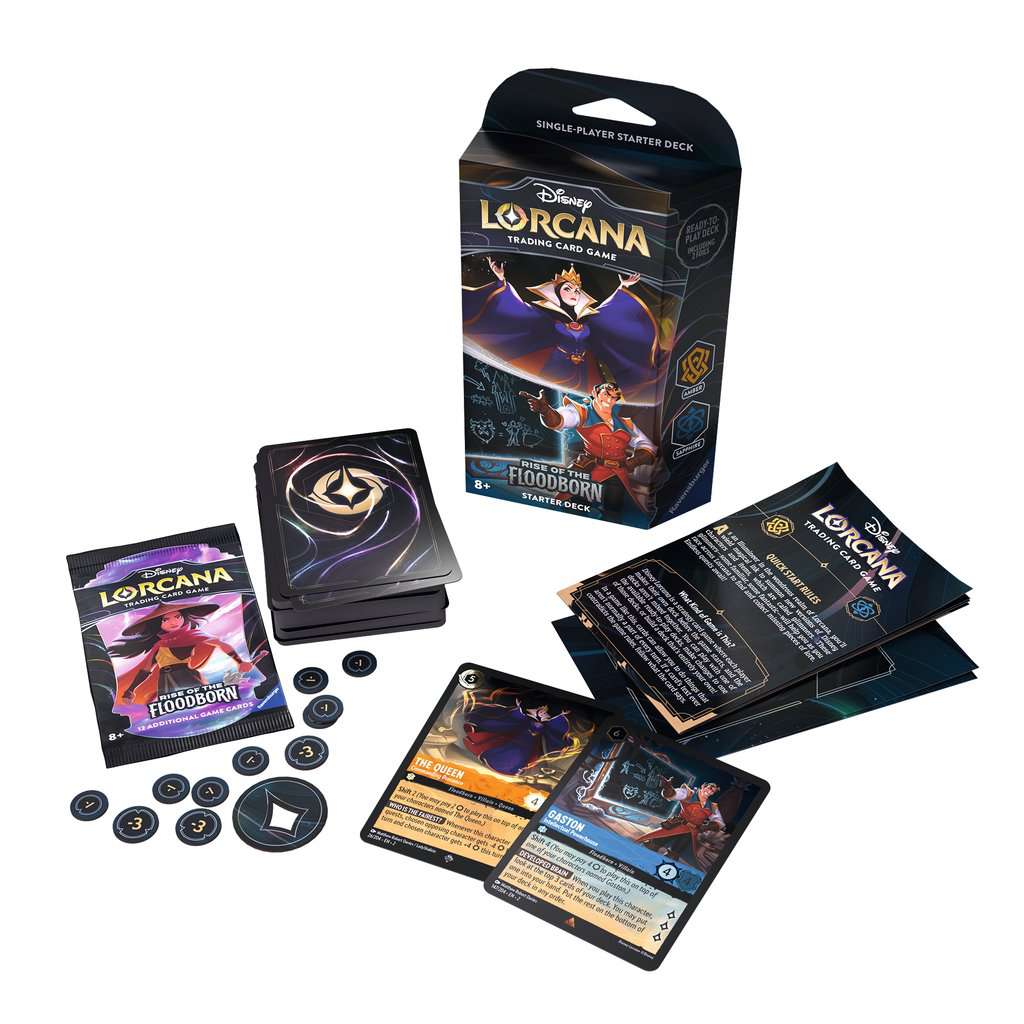 Lorcana Rise of the Floodborn Starter Deck Tactical Teamwork