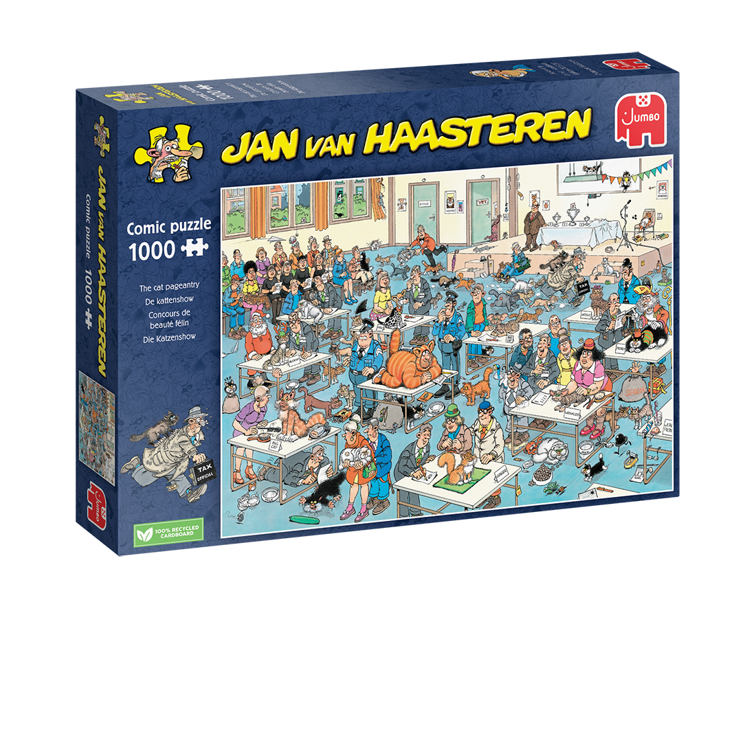 Kattenshow 1000pc JVH