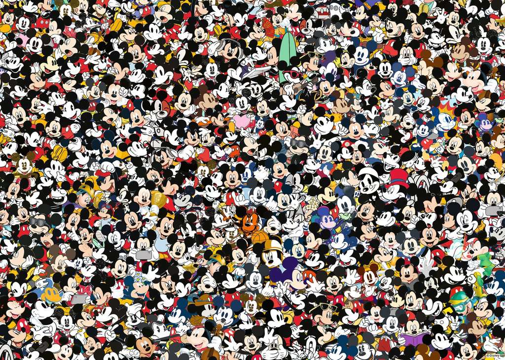 Challenge Mickey 1000pc