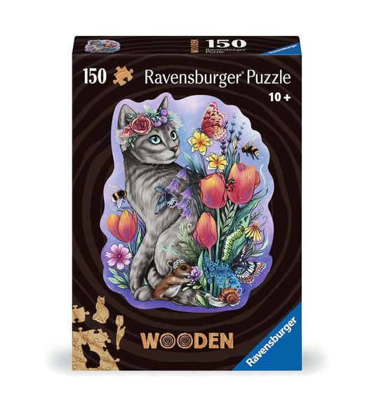 Lovely Cat 150pc Wooden puzzle