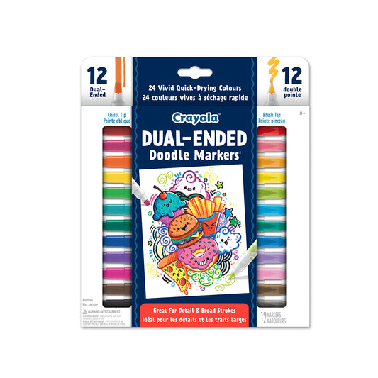 Dual Ended Doodle Markers 12pc