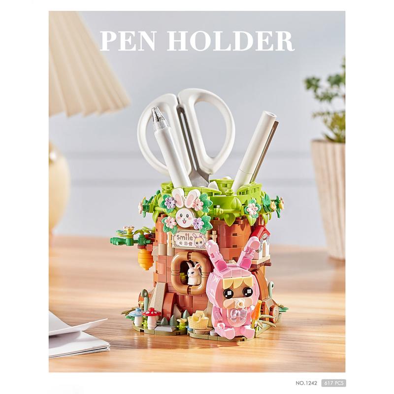 Loz Block Pen Holder