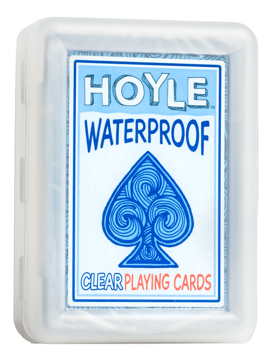 Hoyle Waterproof Clear Playing Cards