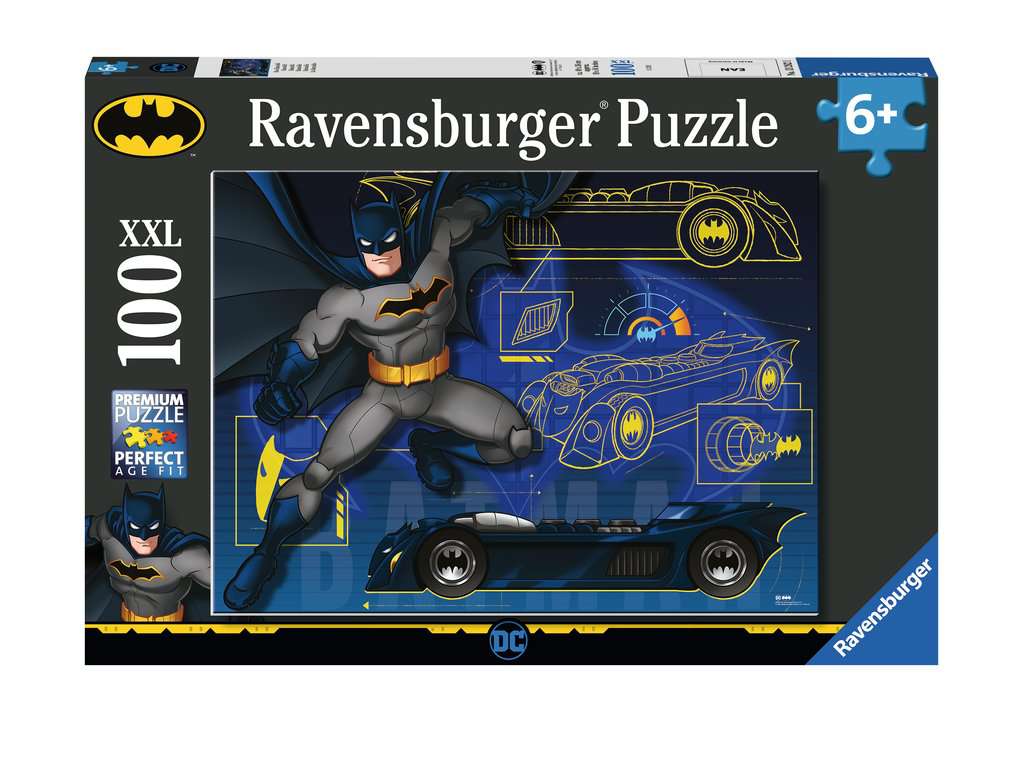 Batman & Batmobile 100pc