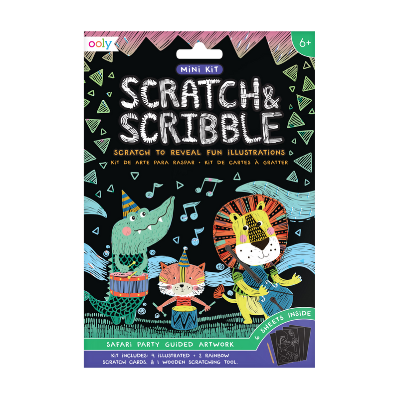 Ooly Scratch & Scribble Safari Party