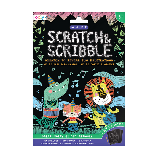 Ooly Scratch & Scribble Safari Party