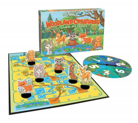 Woodland Creatures Snakes & Ladders