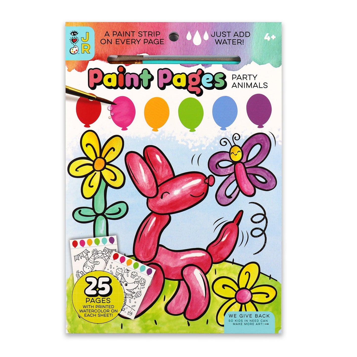 Paint Pages Party Animals