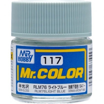 Mr. Color 117 RLM76 Light Blue (Semi-Gloss Aircraft)