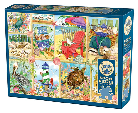 Day at the Beach 500pc puzzle