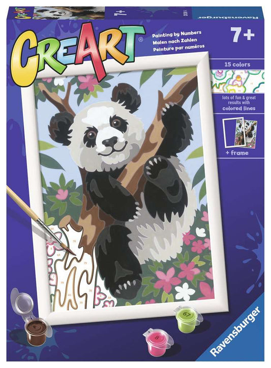 CreArt Playful Panda 7X9.5"