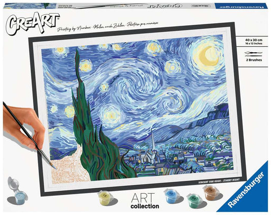 CreArt Van Gogh Starry Night 16X12"