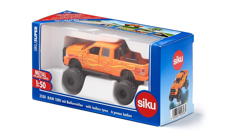 Siku Ram 1500 with Monster Tires 1/50