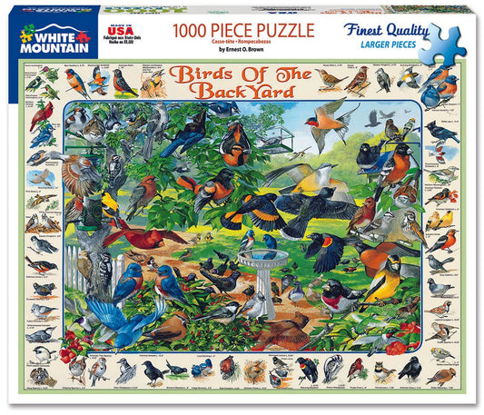 Birds of the Backyard 1000pc