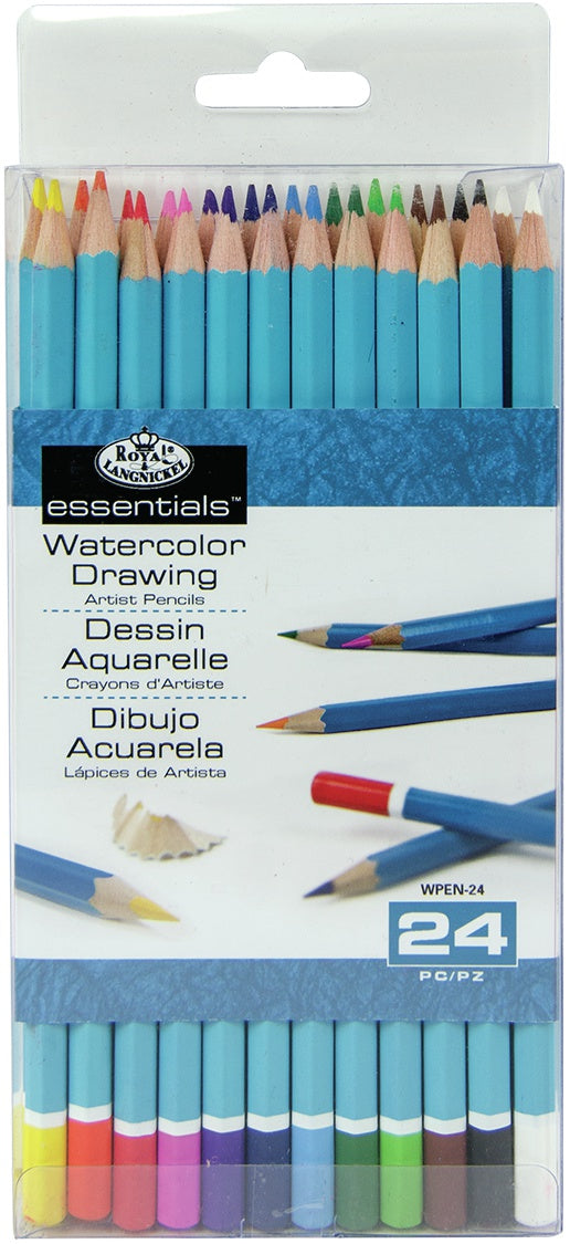 Watercolor Pencil Crayons 24pc