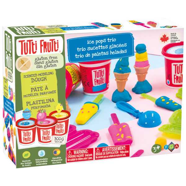 Tutti Fruitti Gluten Free Ice Pops Trio