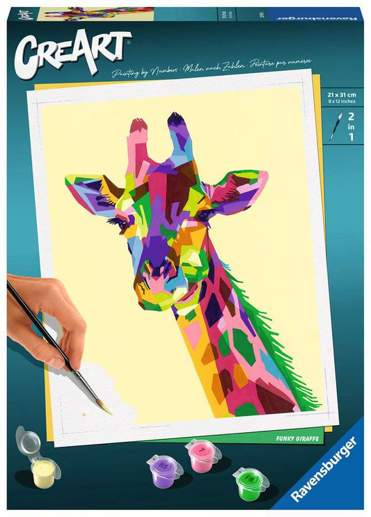 CreArt Funky Giraffe 8X12"