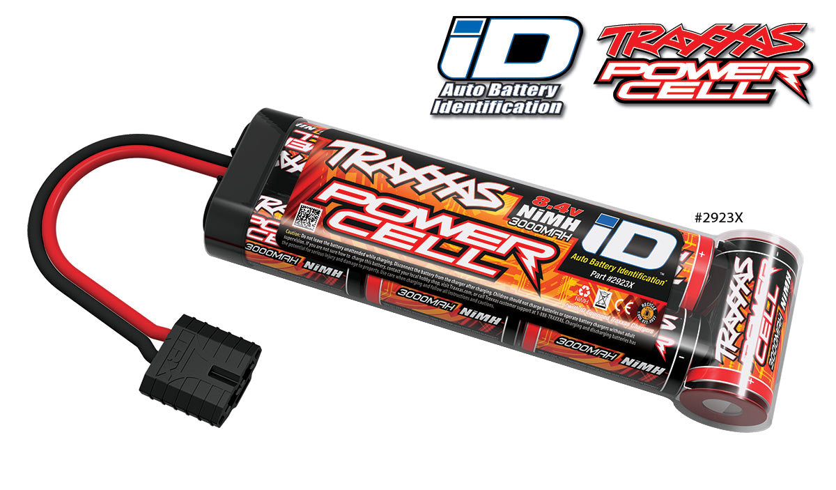 Traxxas Power Cell 3000Ah 8.4V NIMH Battery iD Plug