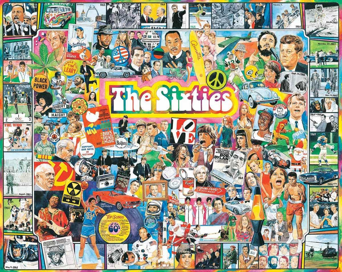 The Sixties 1000pc